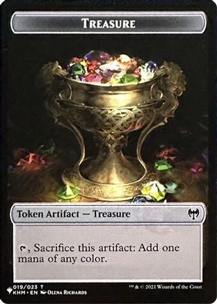 Treasure // Egg Double-Sided Token (SLD-19 // 8) - Secret Lair Drop Series - Premium MTG Single from Wizards of the Coast - Just $0.18! Shop now at Game Crave Tournament Store