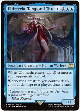 Ultimecia, Temporal Threat (FIN-556) - FINAL FANTASY - Premium MTG Single from Wizards of the Coast - Just $0.53! Shop now at Game Crave Tournament Store