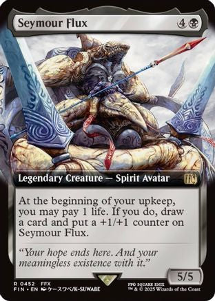 Seymour Flux (Extended Art) (FIN-452) - FINAL FANTASY - Premium MTG Single from Wizards of the Coast - Just $0.43! Shop now at Game Crave Tournament Store