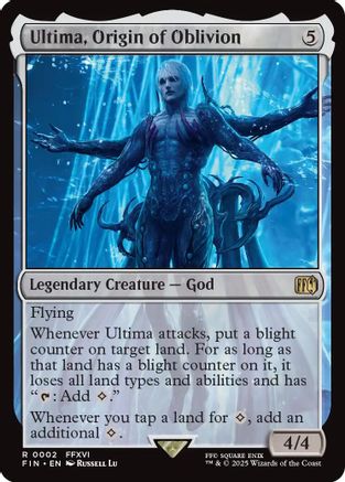 Ultima, Origin of Oblivion (FIN-002) - FINAL FANTASY - Premium MTG Single from Wizards of the Coast - Just $0.23! Shop now at Game Crave Tournament Store
