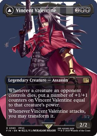 Vincent Valentine (Borderless) (FIN-383) - FINAL FANTASY - Premium MTG Single from Wizards of the Coast - Just $2.24! Shop now at Game Crave Tournament Store
