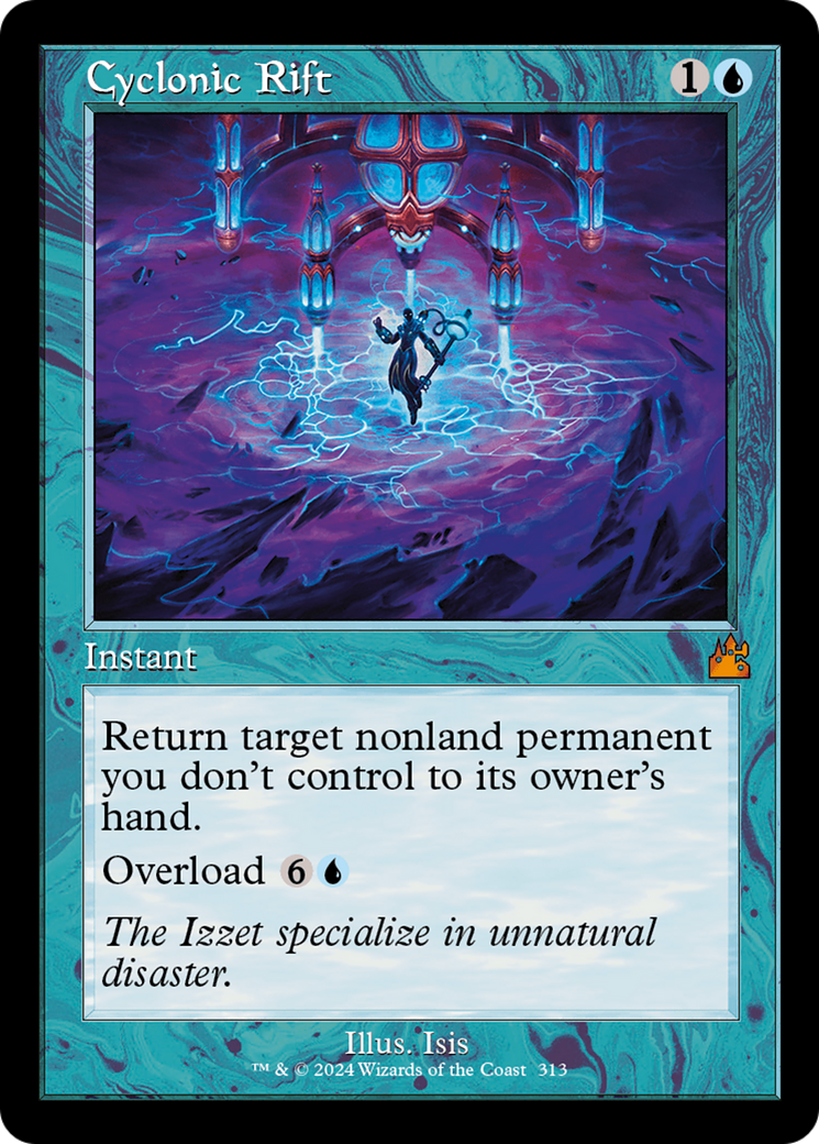Cyclonic Rift (RVR-313) - Ravnica Remastered - Premium MTG Single from Wizards of the Coast - Just $40.78! Shop now at Game Crave Tournament Store