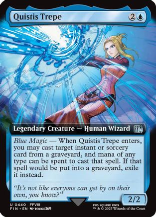 Quistis Trepe (Extended Art) (FIN-440) - FINAL FANTASY Foil - Premium MTG Single from Wizards of the Coast - Just $5.98! Shop now at Game Crave Tournament Store
