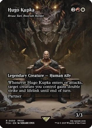 Hugo Kupka - Bruse Tarl, Boorish Herder (Showcase) (FCA-050) - FINAL FANTASY: Through the Ages Foil - Premium MTG Single from Wizards of the Coast - Just $2.45! Shop now at Game Crave Tournament Store
