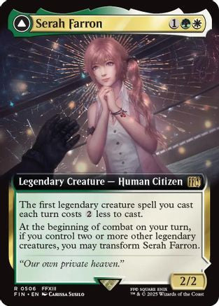 Serah Farron (Extended Art) (FIN-506) - FINAL FANTASY Foil - Premium MTG Single from Wizards of the Coast - Just $10.49! Shop now at Game Crave Tournament Store