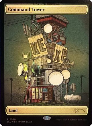 Command Tower (7029) (Rainbow Foil) (SLD-7029) - Secret Lair Drop Series Foil - Premium MTG Single from Wizards of the Coast - Just $0.78! Shop now at Game Crave Tournament Store