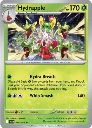 Hydrapple - 018/182 18 - SV10 Destined Rivals Reverse Holofoil
