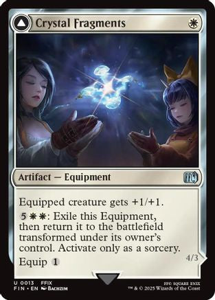 Crystal Fragments (FIN-013) - FINAL FANTASY - Premium MTG Single from Wizards of the Coast - Just $0.09! Shop now at Game Crave Tournament Store