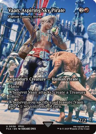Vaan, Aspiring Sky Pirate - Captain Lannery Storm (Showcase) (FCA-038) - FINAL FANTASY: Through the Ages - Premium MTG Single from Wizards of the Coast - Just $0.08! Shop now at Game Crave Tournament Store