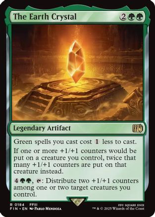 The Earth Crystal (FIN-184) - FINAL FANTASY Foil - Premium MTG Single from Wizards of the Coast - Just $1.34! Shop now at Game Crave Tournament Store