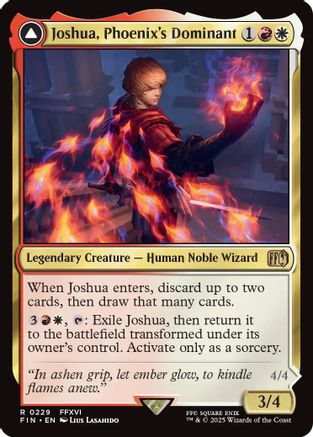 Joshua, Phoenix's Dominant (FCA-229) - FINAL FANTASY Foil - Premium MTG Single from Wizards of the Coast - Just $0.42! Shop now at Game Crave Tournament Store