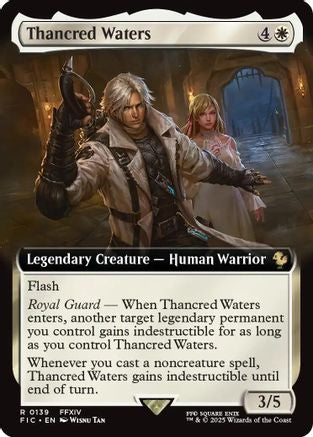 Thancred Waters (Extended Art) (FIC-139) - Commander: FINAL FANTASY - Premium MTG Single from Wizards of the Coast - Just $0.24! Shop now at Game Crave Tournament Store