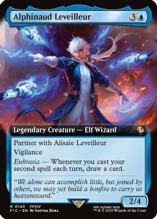Alphinaud Leveilleur (Extended Art) (FIC-140) - Commander: FINAL FANTASY Foil - Premium MTG Single from Wizards of the Coast - Just $4.28! Shop now at Game Crave Tournament Store
