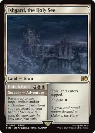Ishgard, the Holy See (FIN-283) - FINAL FANTASY Foil - Premium MTG Single from Wizards of the Coast - Just $0.73! Shop now at Game Crave Tournament Store