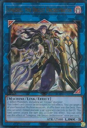 Longirsu, the Orcust Orchestrator (BLMM-EN094) - Battles of Legend: Monster Mayhem 1st Edition