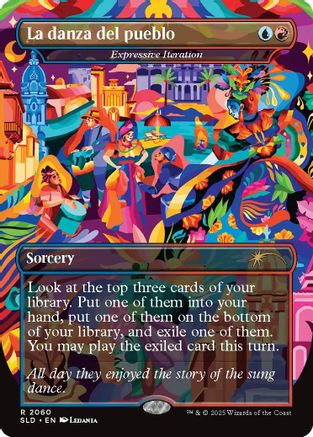 La danza del pueblo - Expressive Iteration (SLD-2060) - Secret Lair Drop Series - Premium MTG Single from Wizards of the Coast - Just $1.06! Shop now at Game Crave Tournament Store