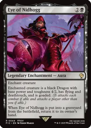Eye of Nidhogg (Surge Foil) (FIC-044) - Commander: FINAL FANTASY Foil - Premium MTG Single from Wizards of the Coast - Just $1.05! Shop now at Game Crave Tournament Store