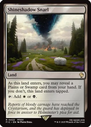 Shineshadow Snarl (Surge Foil) (FIC-422) - Commander: FINAL FANTASY Foil - Premium MTG Single from Wizards of the Coast - Just $0.16! Shop now at Game Crave Tournament Store