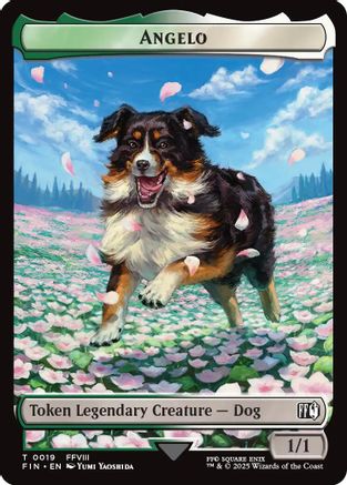 Angelo // Darkstar Double-Sided Token (FIN-19 // 20) - FINAL FANTASY - Premium MTG Single from Wizards of the Coast - Just $0.11! Shop now at Game Crave Tournament Store