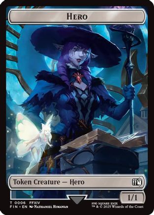 Hero (0006) // Treasure Double-Sided Token (FIN-6 // 23) - FINAL FANTASY Foil - Premium MTG Single from Wizards of the Coast - Just $0.16! Shop now at Game Crave Tournament Store