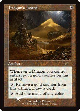 Dragon's Hoard (Retro Frame) (WPN-) - WPN & Gateway Promos Foil