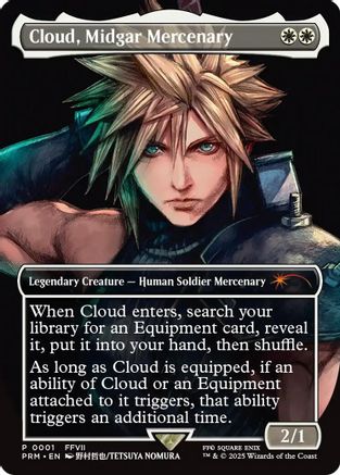 Cloud, Midgar Mercenary (PTP-001) - Pro Tour Promos Foil