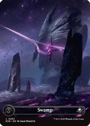 Swamp (0264) (Borderless) (EOE-264) - Edge of Eternities