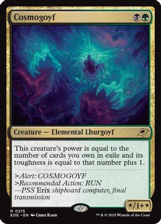 Cosmogoyf (EOE-215) - Edge of Eternities Foil