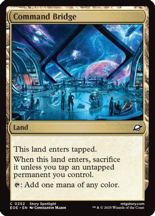 Command Bridge (EOE-252) - Edge of Eternities Foil