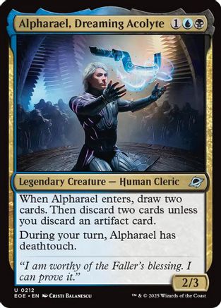 Alpharael, Dreaming Acolyte (EOE-212) - Edge of Eternities Foil