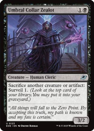 Umbral Collar Zealot (EOE-123) - Edge of Eternities Foil