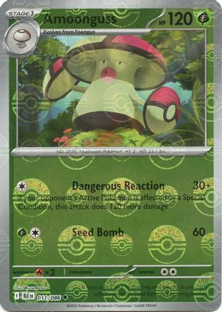 Amoonguss (Poke Ball Pattern) 11 - SV Black Bolt Holofoil