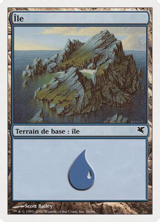Island (French) - "Ile" (H56) (PSAL-H56) - Magic Encyclopedia 2005 (Salvat/Hachette)