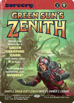Green Sun's Zenith (Showcase) (SPG-127) - Special Guests