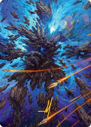 Celestial Colonnade Art Card (Gold-Stamped Signature) (AAEOE-044) - Art Series: Edge of Eternities