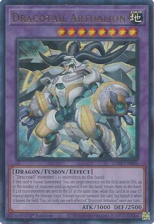 Dracotail Arthalion (JUSH-EN006) - Justice Hunters 1st Edition