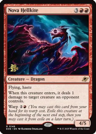 Nova Hellkite (PRE-148) - Prerelease Cards Foil