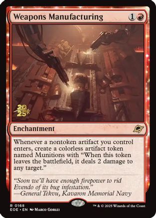 Weapons Manufacturing (PRE-168) - Prerelease Cards Foil