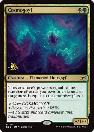Cosmogoyf (PRE-215) - Prerelease Cards Foil