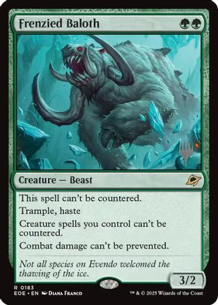 Frenzied Baloth (PPEOE-183) - Promo Pack: Edge of Eternities Foil