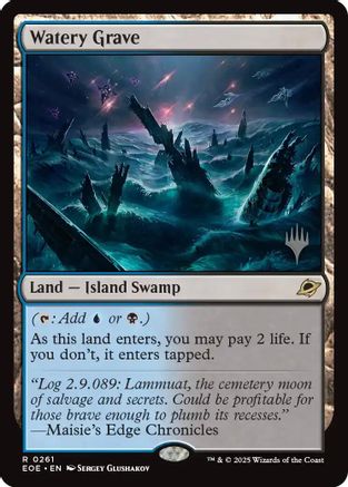 Watery Grave (PPEOE-261) - Promo Pack: Edge of Eternities Foil