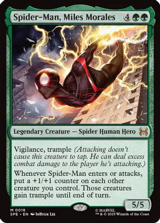 Spider-Man, Miles Morales (SPE, MAR-018) - Marvel's Spider-Man: Eternal-Legal Foil