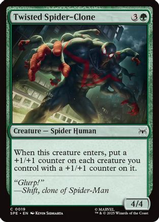 Twisted Spider-Clone (SPE, MAR-019) - Marvel's Spider-Man: Eternal-Legal Foil