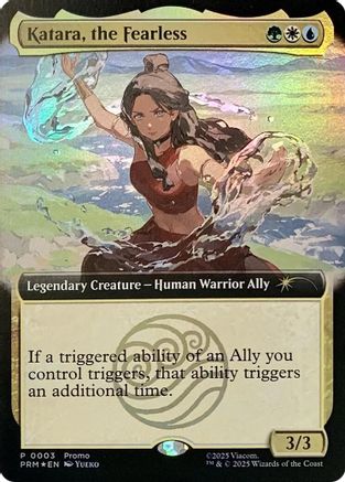 Katara, the Fearless (Extended Art) (MEDIA-003) - Media Promos Foil