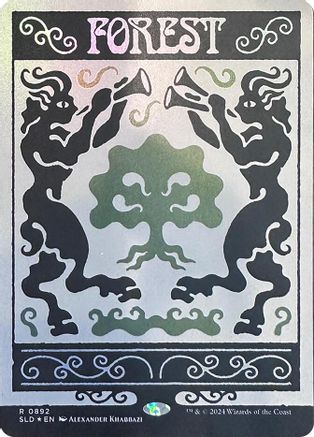 Forest (0892) (Rainbow Foil) (SLD-892) - Secret Lair Drop Series Foil
