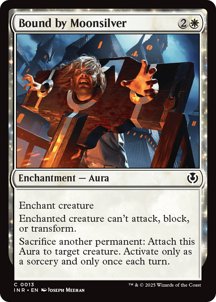 Bound by Moonsilver (-013) - Innistrad Remastered Foil - Premium MTG Single from Wizards of the Coast - Just $0.26! Shop now at Game Crave Tournament Store