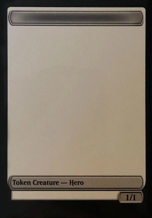 Blank Hero Token (UMP-) - Unique and Miscellaneous Promos