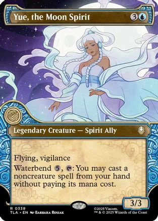 Yue, the Moon Spirit (Showcase) (TLA-338) - Avatar: The Last Airbender Foil