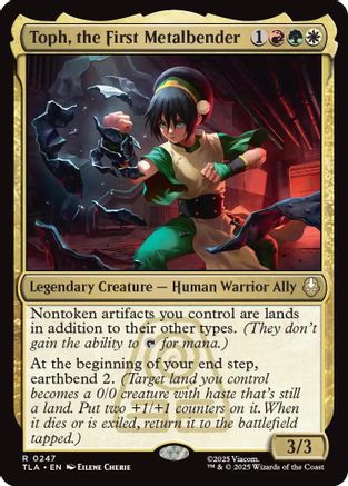 Toph, the First Metalbender (TLA-247) - Avatar: The Last Airbender Foil