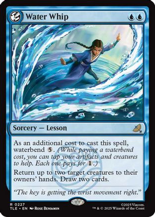 Water Whip (TLE-227) - Avatar: The Last Airbender: Eternal-Legal Foil